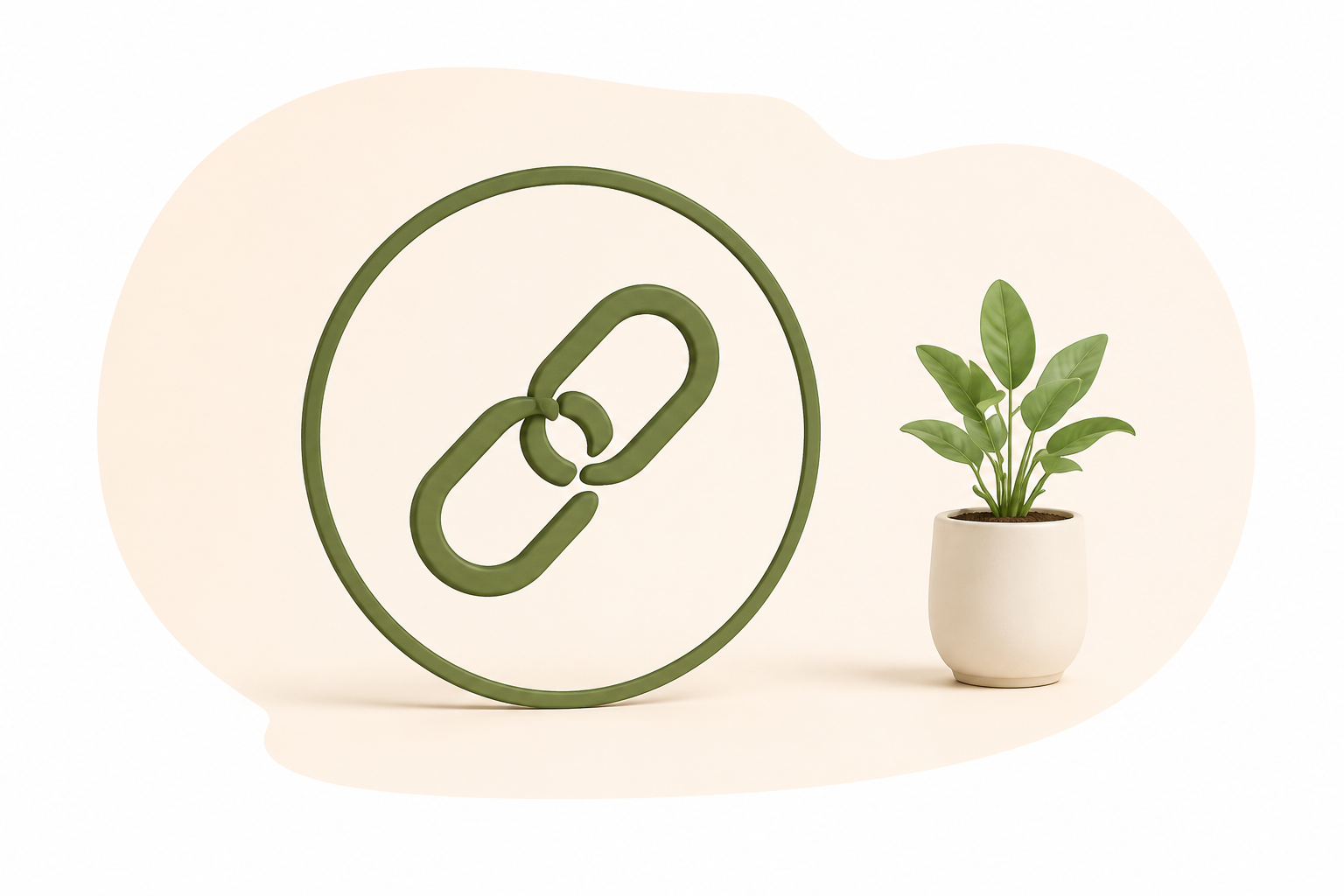 Kettenglied als Symbol für Affiliate-Marketing